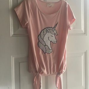 Between Unicorn Top for girls